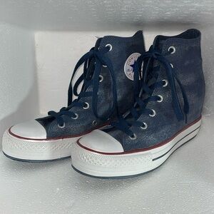 Converse wedge hi-tops